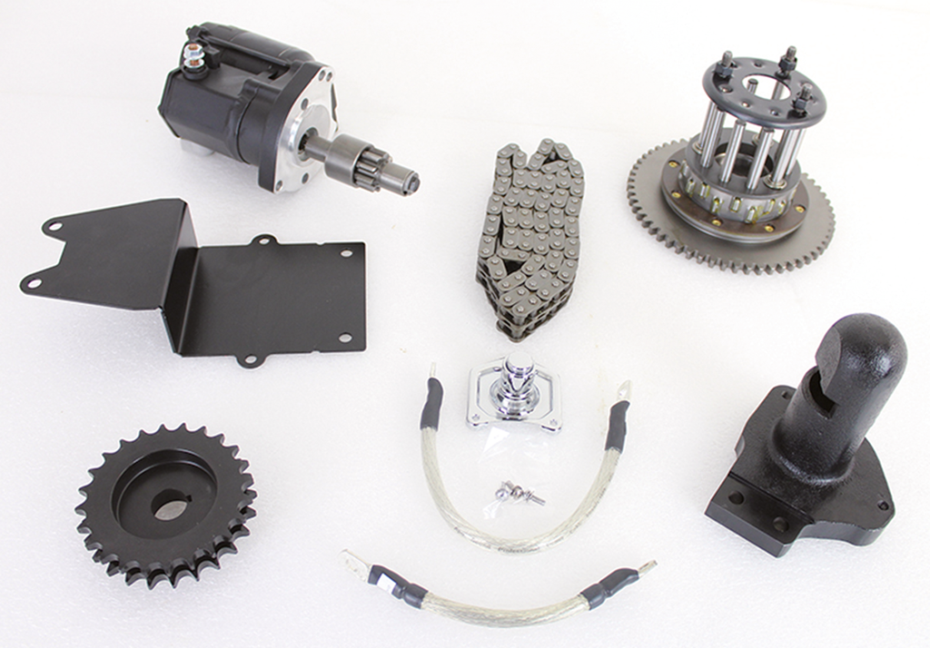 YORK ELECTRIC START KIT FOR KNUCKLEHEAD & PANHEAD