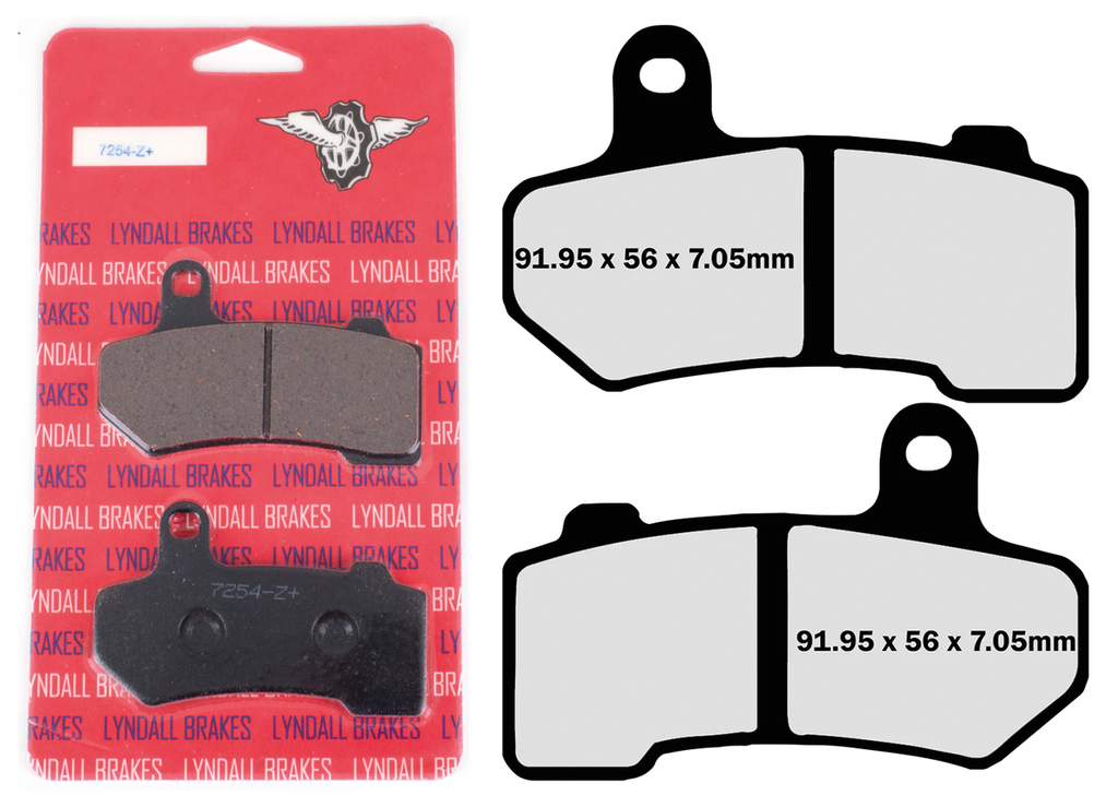 LYNDALL BRAKE PAD SETS, FRONT