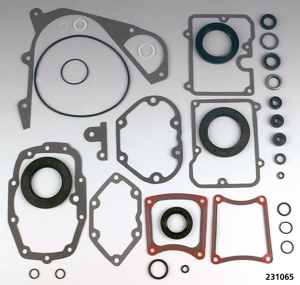 TRANSMISSION GASKET, O-RINGS AND SEALS FOR 5 SPEED BIG TWIN