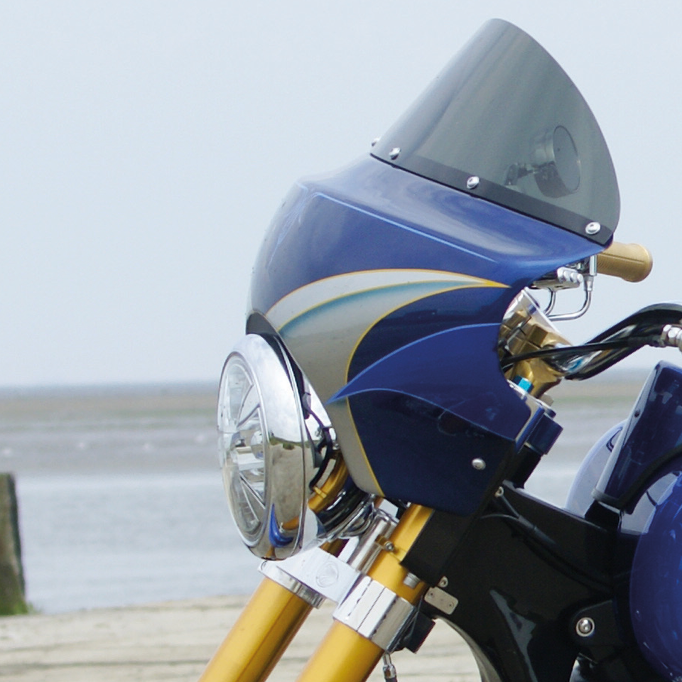 HYDRA-GLIDE STYLE HEADLIGHT SHELL