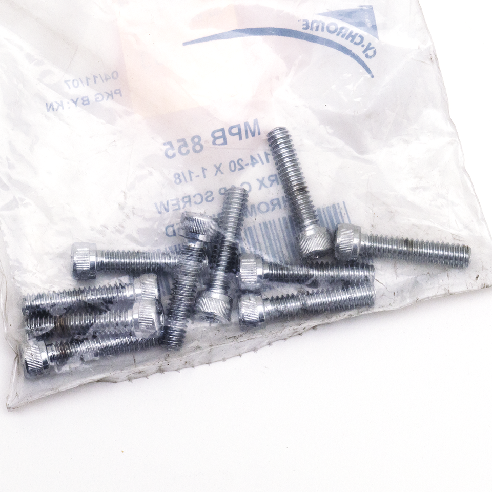 CHROME PLATED SOCKET HEAD TORX SCREW ASSORTMENT