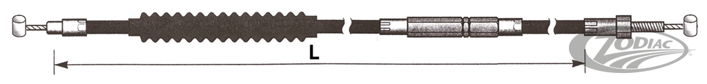 C16 - CLUTCH CABLE INDIAN 2015 TO PRESENT SCOUT