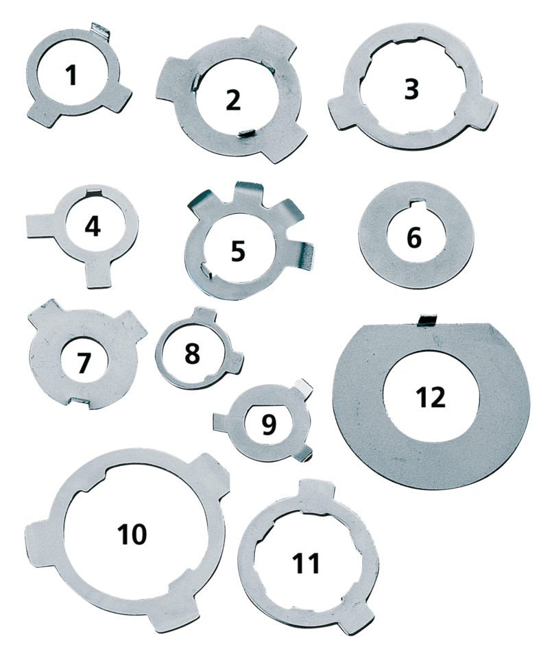 TAB WASHERS