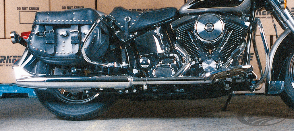 KERKER 2-INTO-1 EXHAUST SYSTEMS FOR SOFTAIL