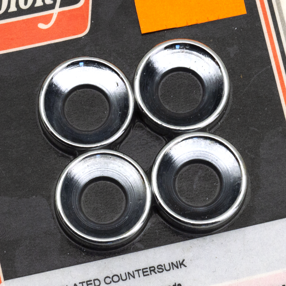 COMPANION COUNTERSUNK CHROME WASHERS