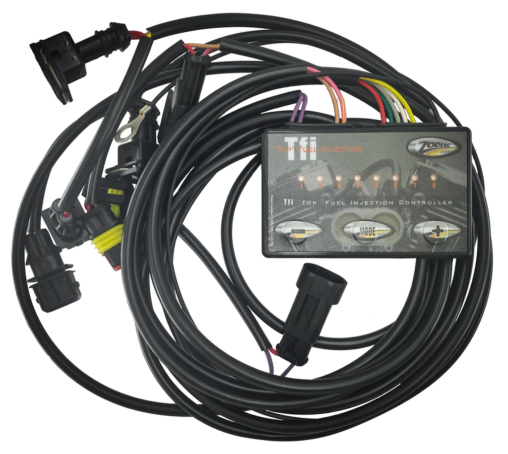 ZODIAC'S ADJUSTABLE FUEL INJECTION TUNER FOR HARLEY