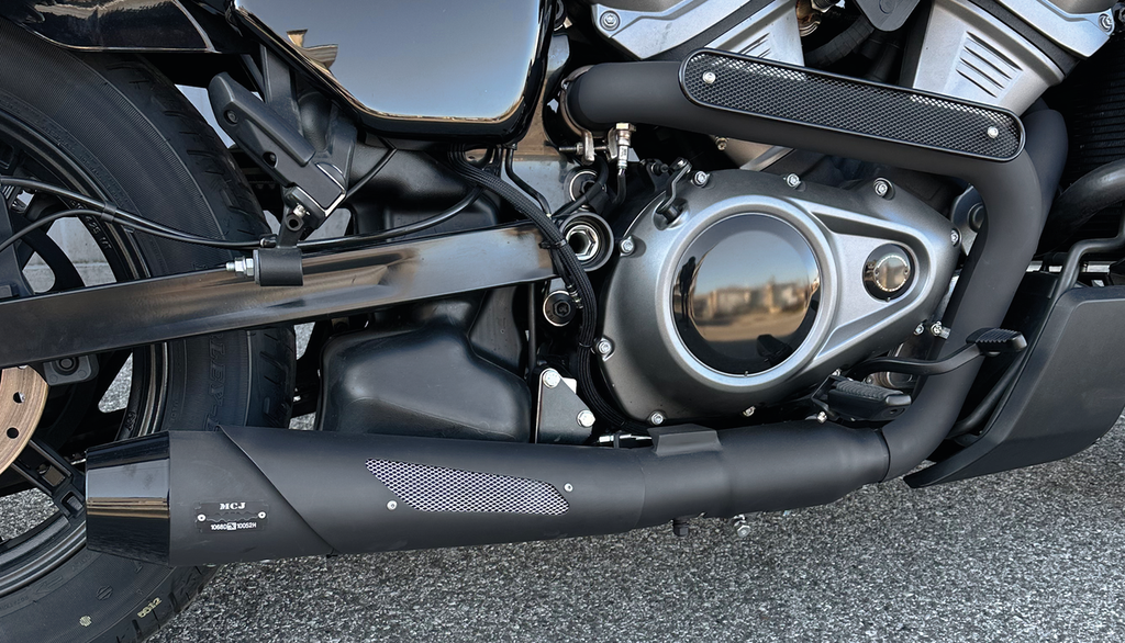 MCJ ADJUSTABLE 2-INTO-1 EXHAUST FOR RH975 NIGHTSTER