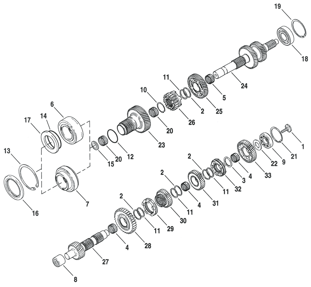 TRANSMISSION PARTS FOR 2006-2022 XL & XR SPORTSTER AND AIR COOLED BUELL