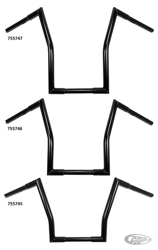 WESTLAND CUSTOMS SQUARE FAT APE HANGERS