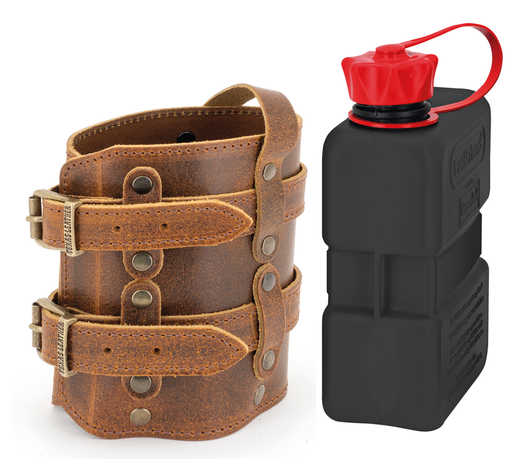 TEXAS LEATHER FUEL FRIEND CANISTER HOLDERS