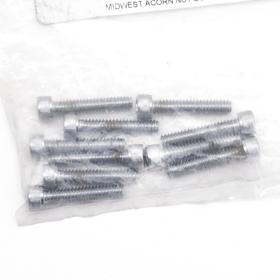 CHROME PLATED ALLEN HEAD SCREWS ASSORTMENT