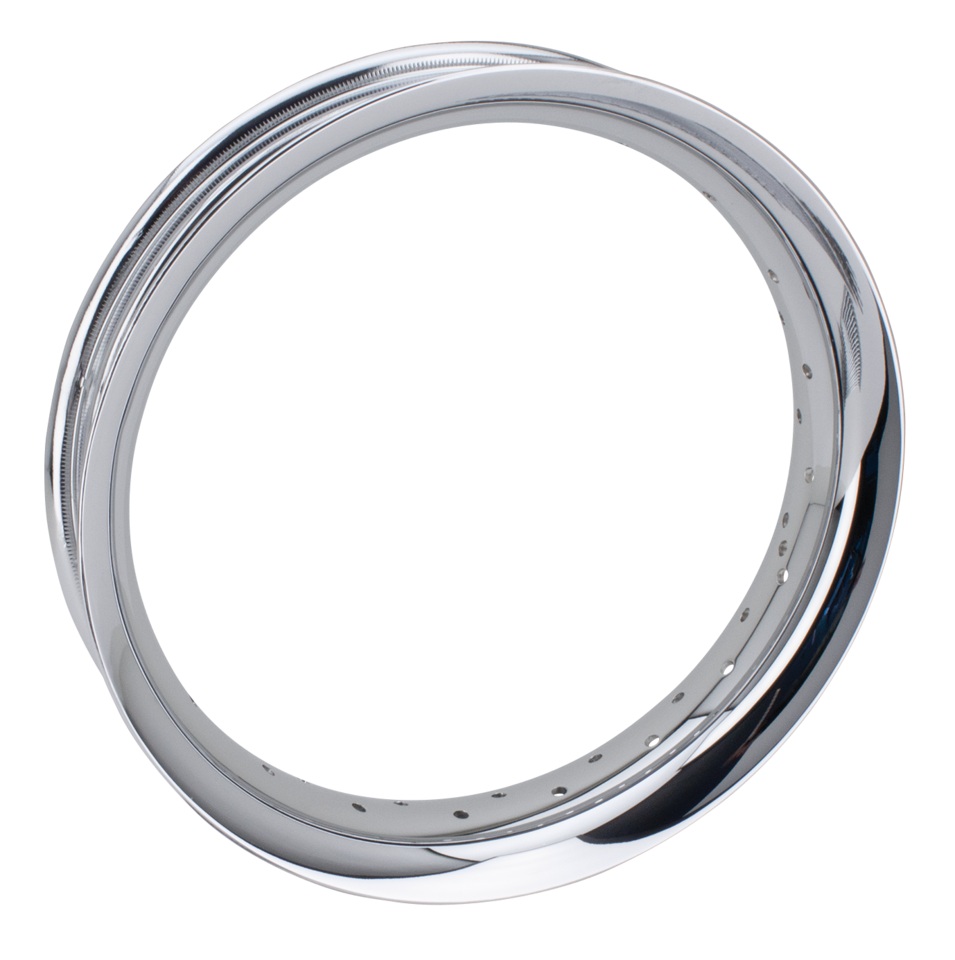 CHROME ALUMINUM PROFILE REAR WHEEL RIMS