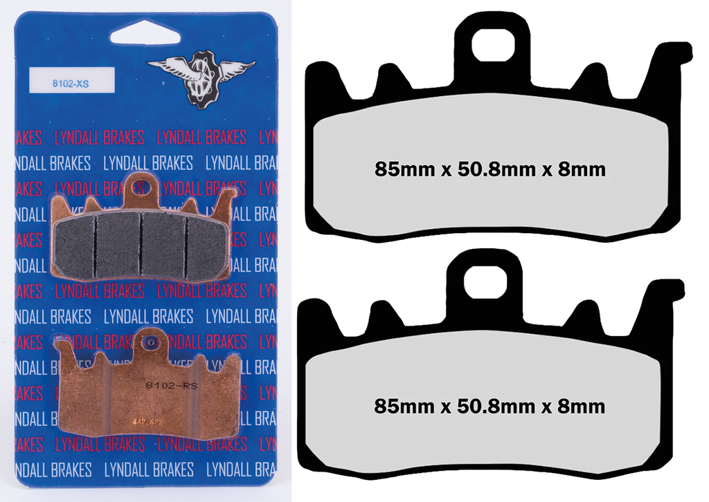 LYNDALL BRAKE PAD SETS, FRONT