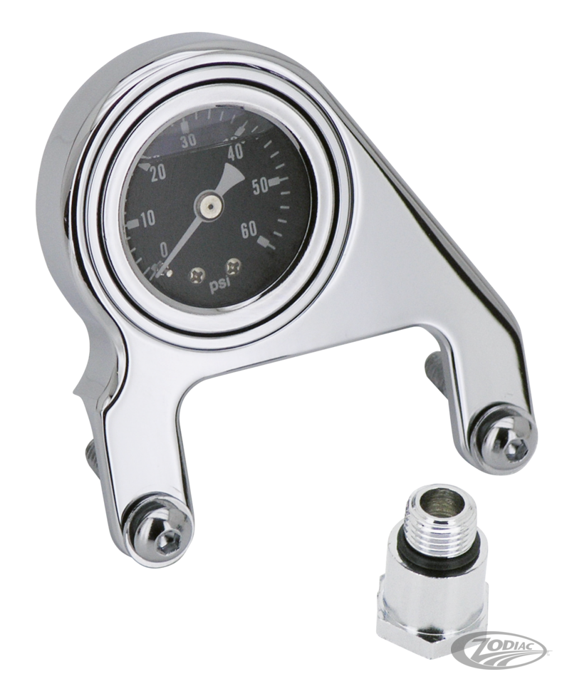 ROCKER BOX MOUNTED OIL PRESSURE GAUGES