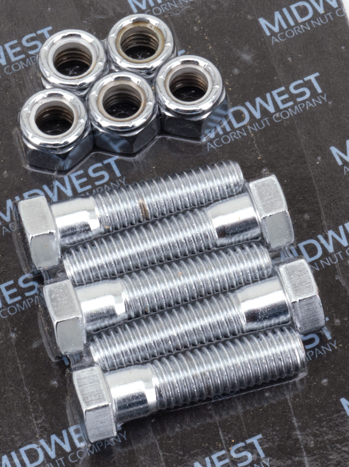 CHROME PLATED SPROCKET & PULLEY BOLTS & SCREWS