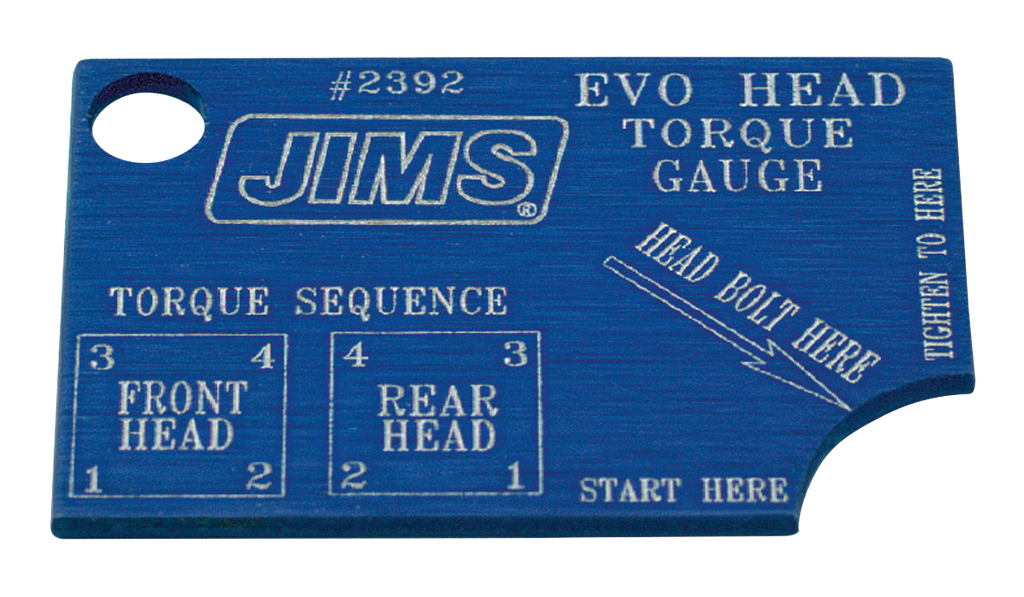 JIMS HEAD BOLT TORQUE GAUGE FOR EVOLUTION ENGINES