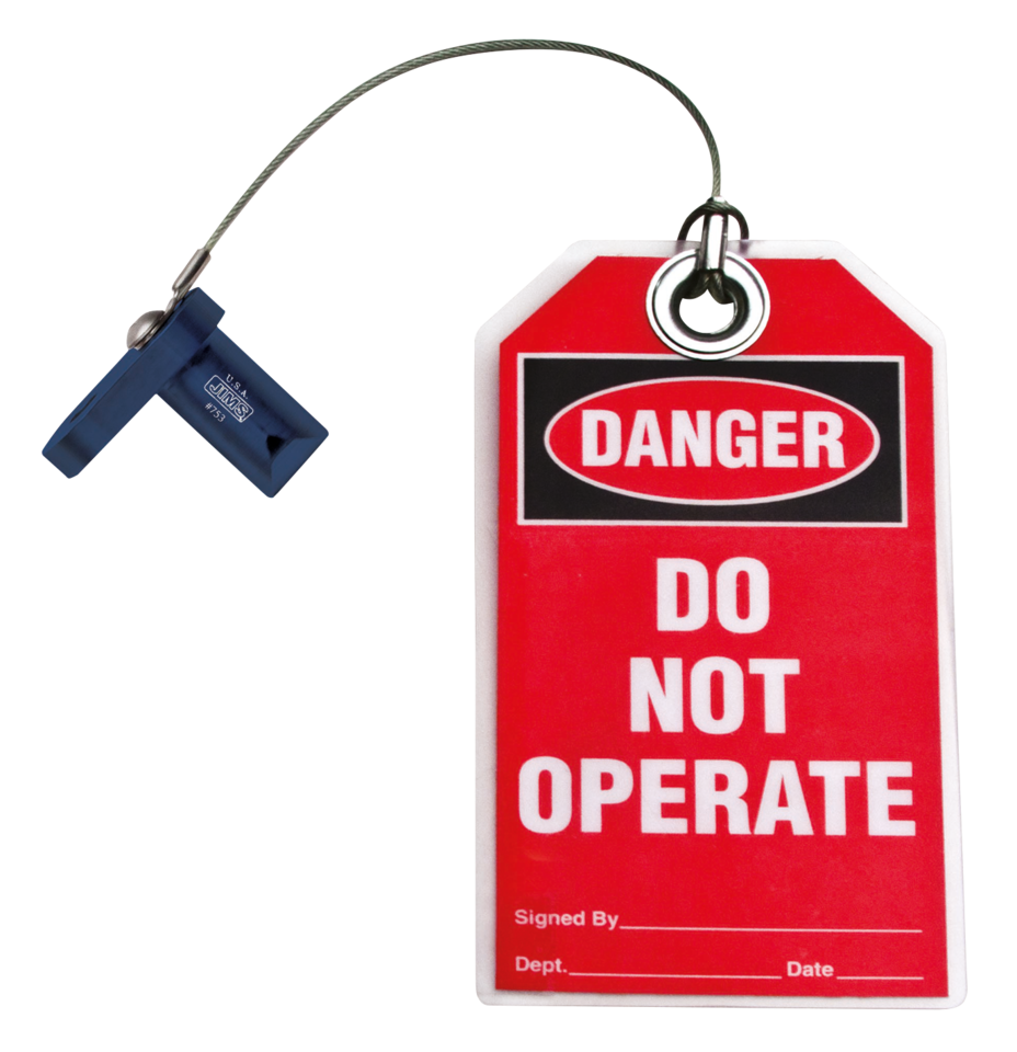 'MIGHTY BITE' FLYWHEEL LOCK & DECOMMISSIONED TAG