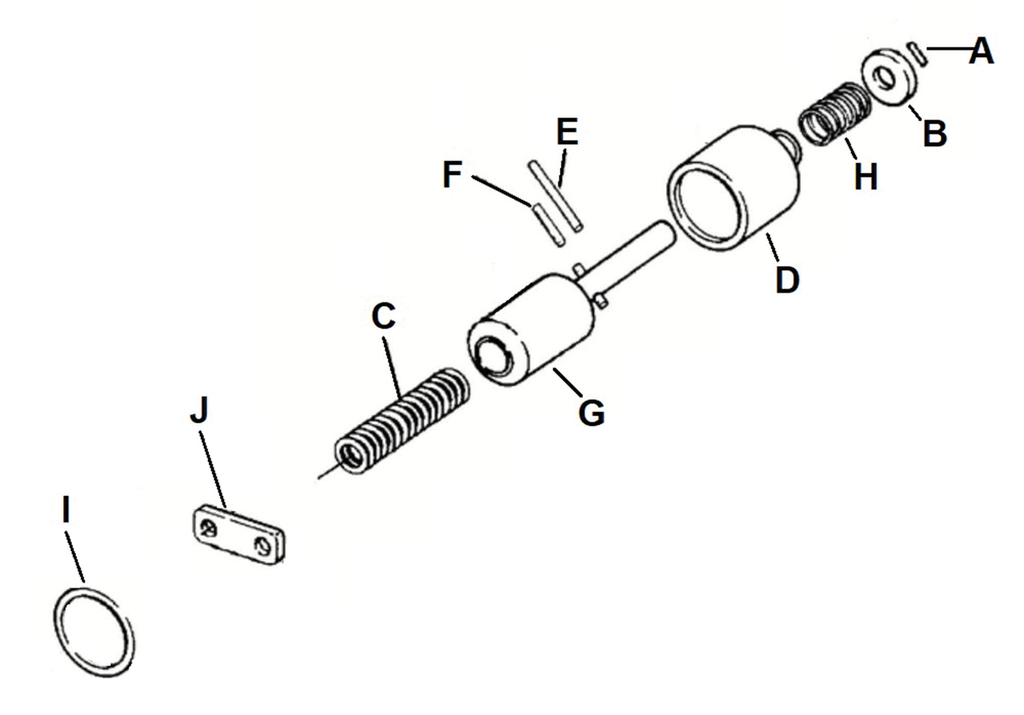 RUBBER SOLENOID INNER BOOT