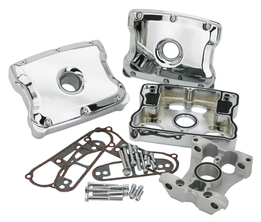 ALUMINUM EVOLUTION BIG TWIN ROCKER BOX KITS