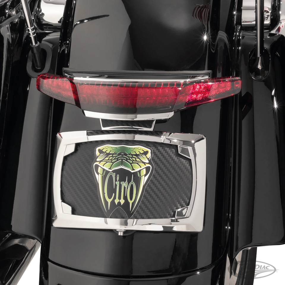 CIRO LATITUDE TAIL LIGHT & LICENSE PLATE HOLDER FOR TOURING