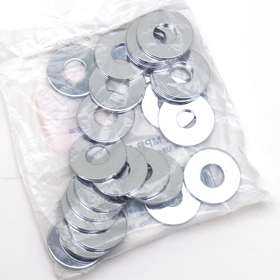 CHROME PLATED FLAT WASHERS ASSORTMENT