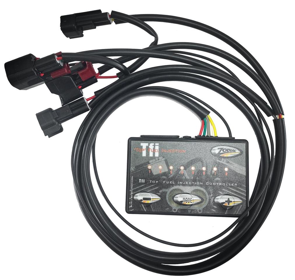 ZODIAC'S ADJUSTABLE FUEL INJECTION TUNER FOR HARLEY