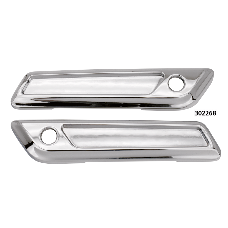 BILLET SADDLEBAG LATCH COVERS