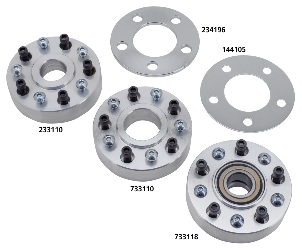 SPROCKET AND DISC SPACERS