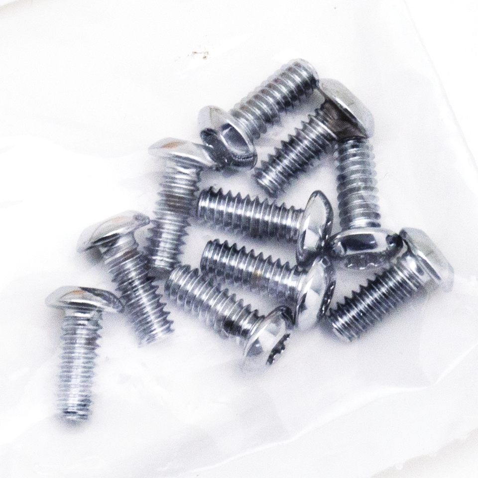 CHROME PLATED BUTTON HEAD TORX SCREW ASSORTMENT