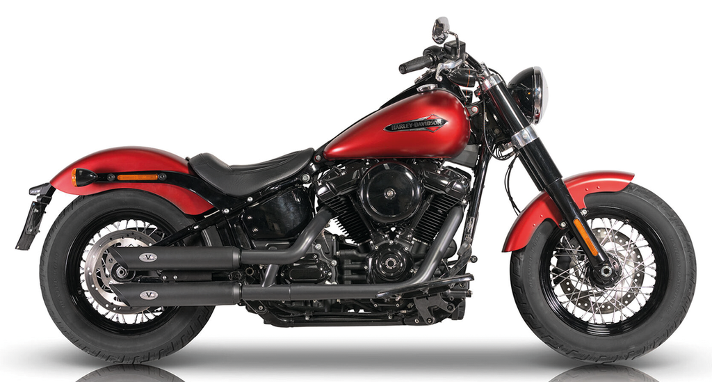 V-PERFORMANCE SLIP-ON MUFFLERS FOR MILWAUKEE EIGHT SOFTAIL