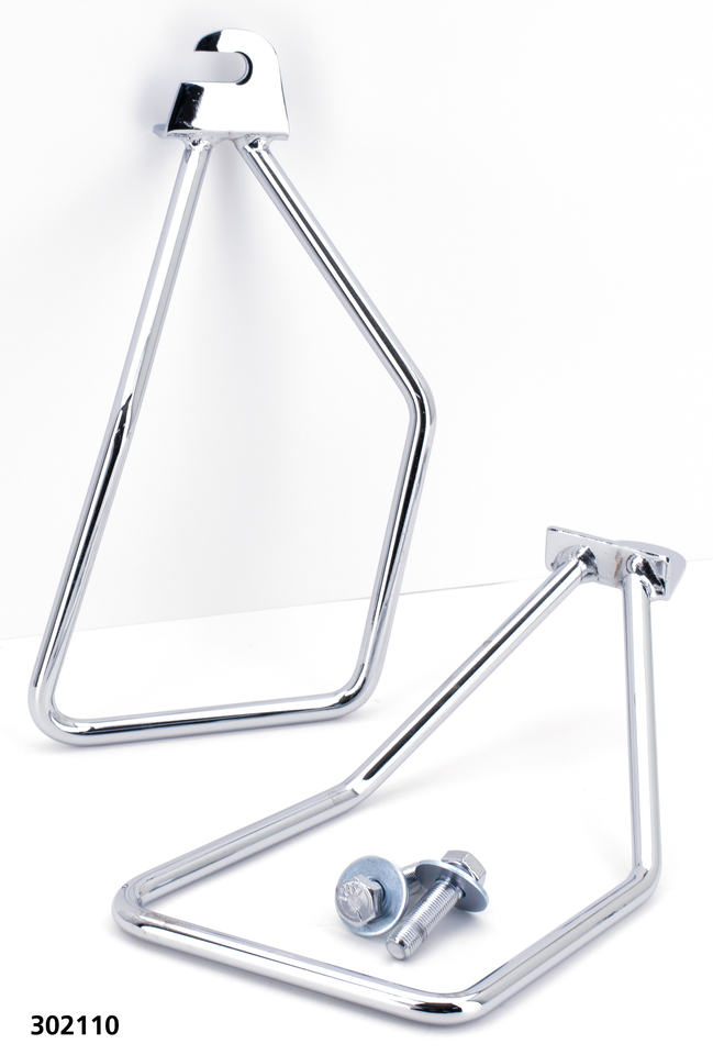 CHROME SADDLEBAG SUPPORTS