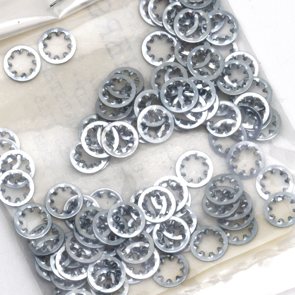 INTERNAL AND EXTERNAL LOCK WASHERS