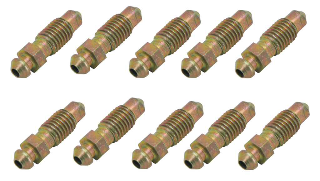 BRAKE CALIPER & WHEEL CYLINDER BLEEDER SCREWS