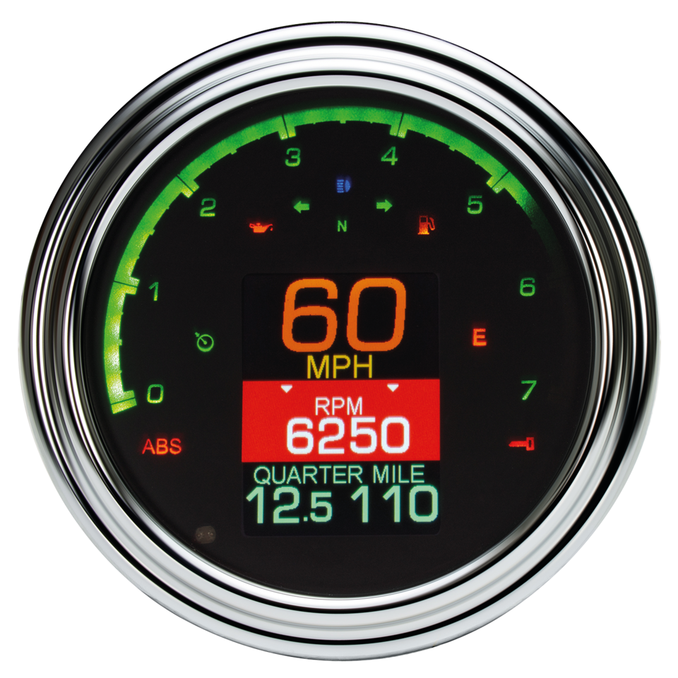 DAKOTA DIGITAL MLX-2000 FAT BOB-STYLE SPEEDO/TACHO