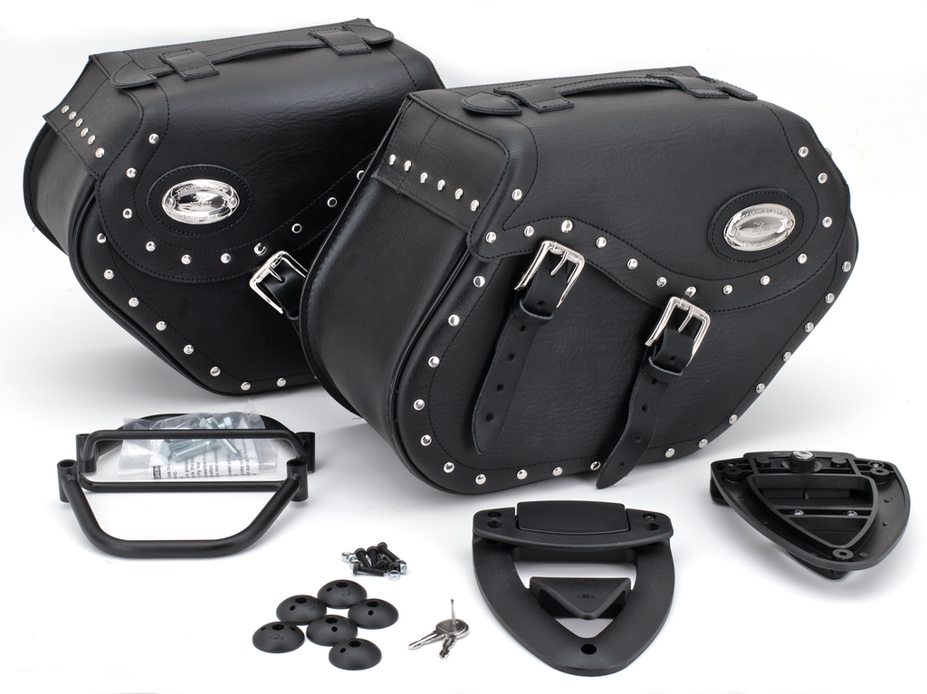 K-DRIVE/LONGRIDE "CLICK & LOCK" SADDLEBAG KITS