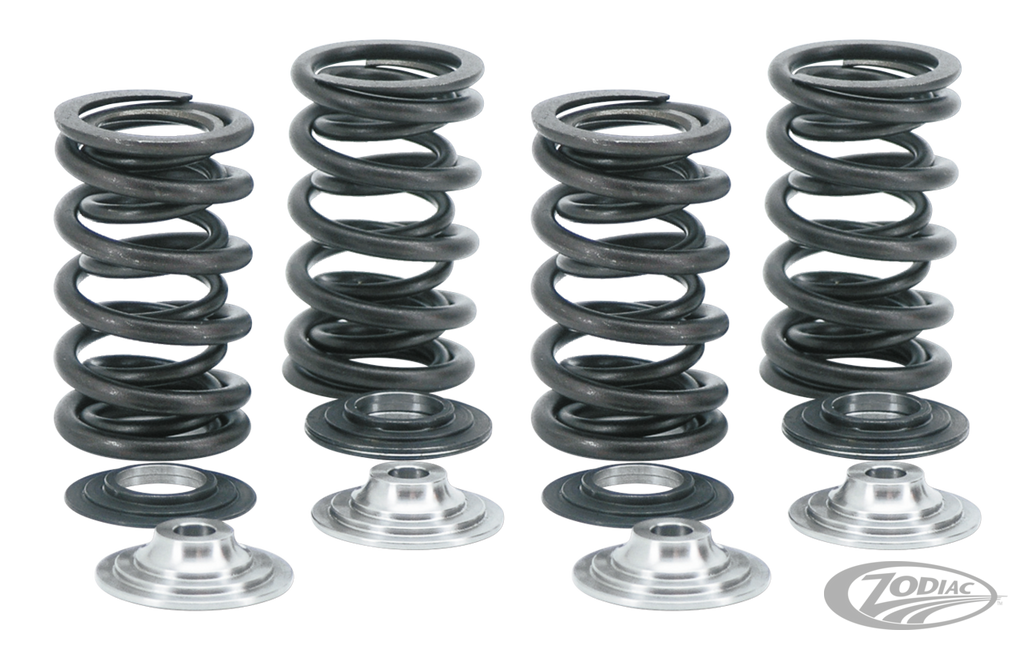 KIBBLEWHITE PRECISION MACHINING'S LIGHTWEIGHT RACE QUALITY VALVE SPRING KITS FOR HIGH LIFT CAMS