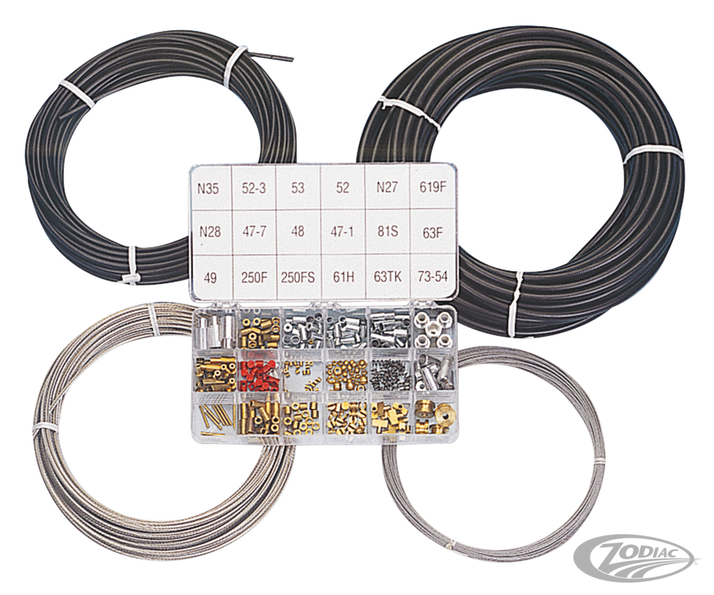 INNER CABLE, OUTER CASING AND FITTINGS