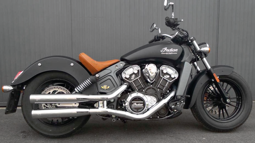 MCJ ADJUSTABLE SLIP-ON MUFFLERS FOR INDIAN SCOUT