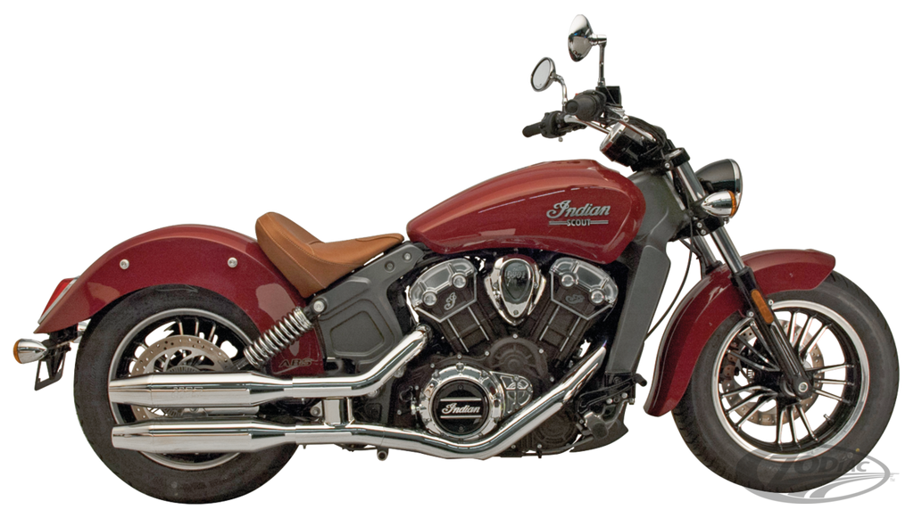 SUPERTRAPP SLIP ON MUFFLERS FOR INDIAN SCOUT, SCOUT SIXTY & SCOUT BOBBER
