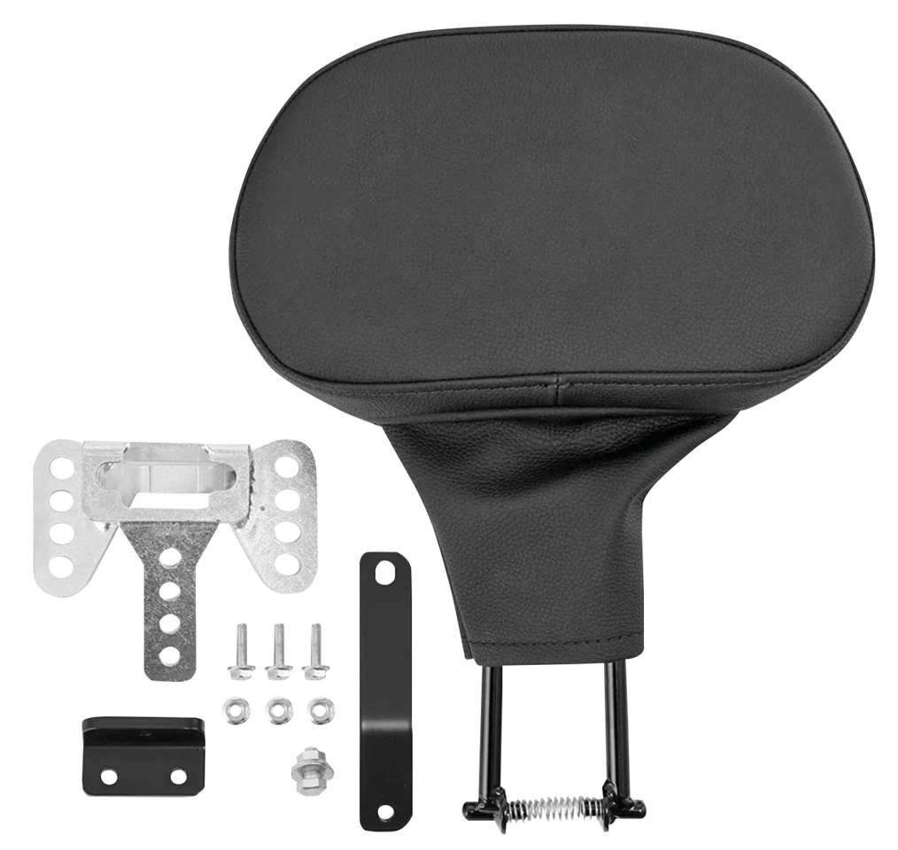 ADJUSTABLE DELUXE DRIVER BACKREST FOR TOURING