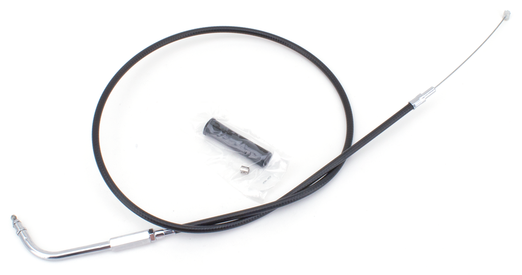 T04 - THROTTLE & IDLE CABLE 1996-2015 SOFTAIL, 1996-2017 DYNA, 1996-2001 CARBURETOR EQUIPPED TOURING & 2007 TO PRESENT SPORTSTER