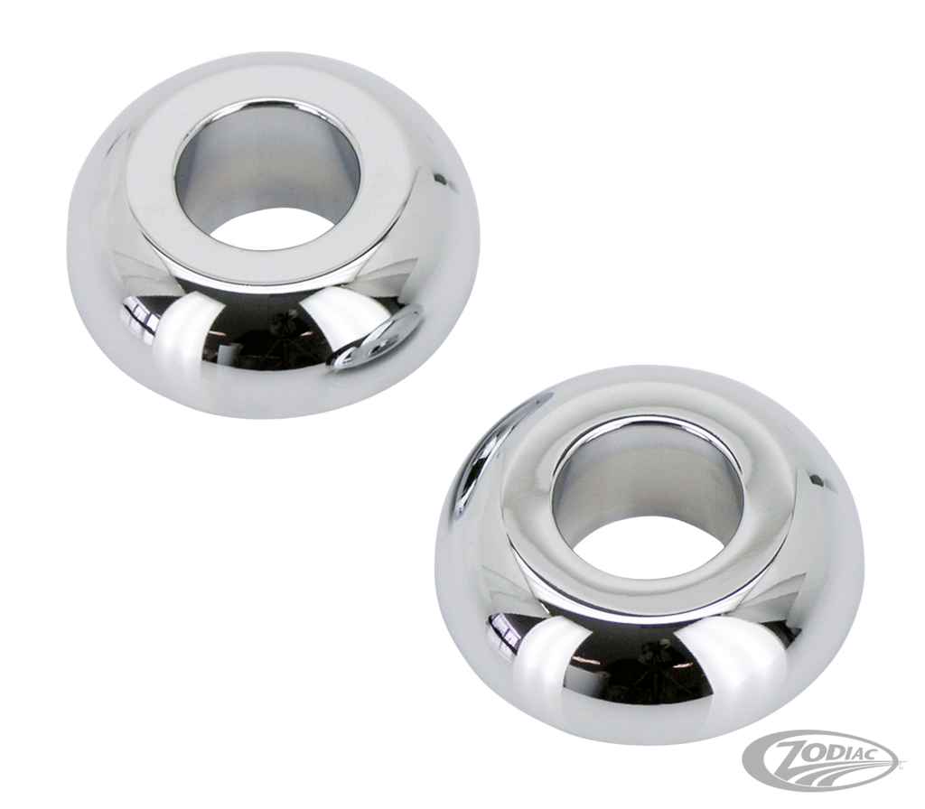 CHROME FRONT WHEEL SPACERS FOR TOURING