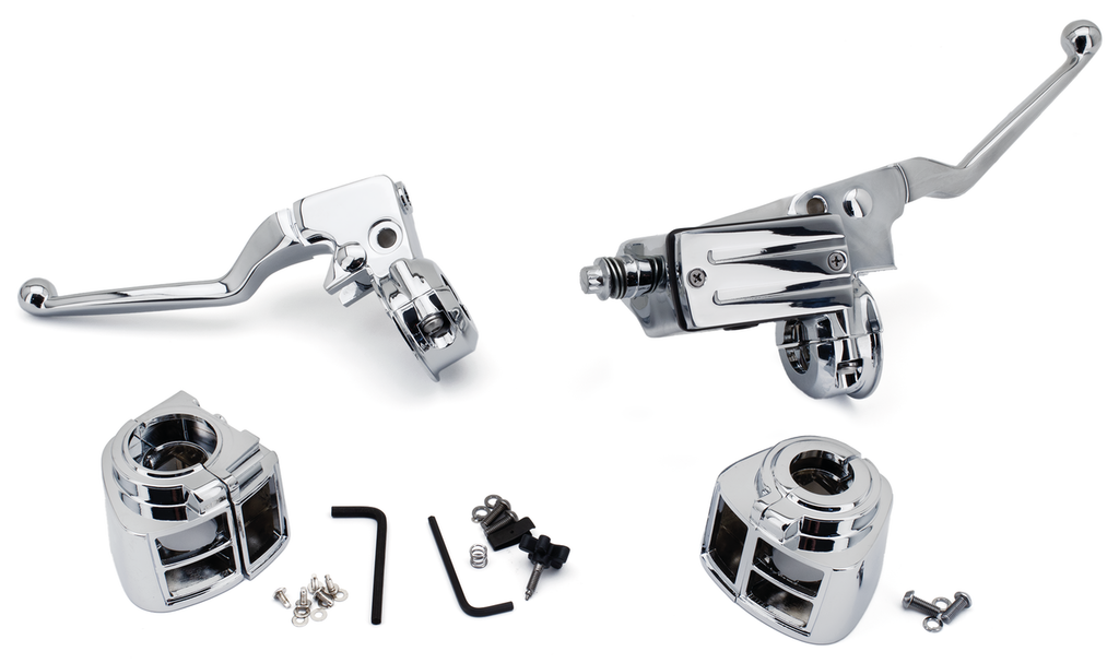 CHROME HANDLEBAR CONTROLS FOR 1982-1995 MODELS