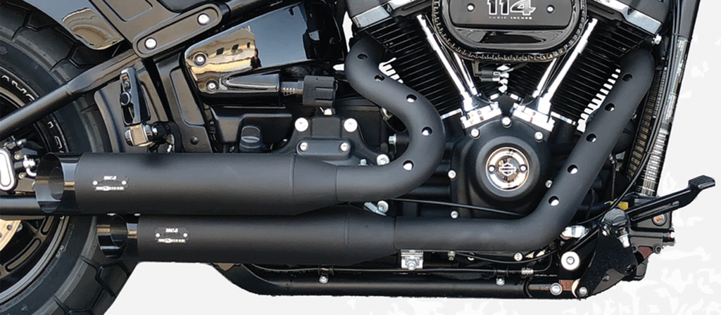 MCJ ADJUSTABLE 2-INTO-2 FOR MILWAUKEE EIGHT SOFTAIL