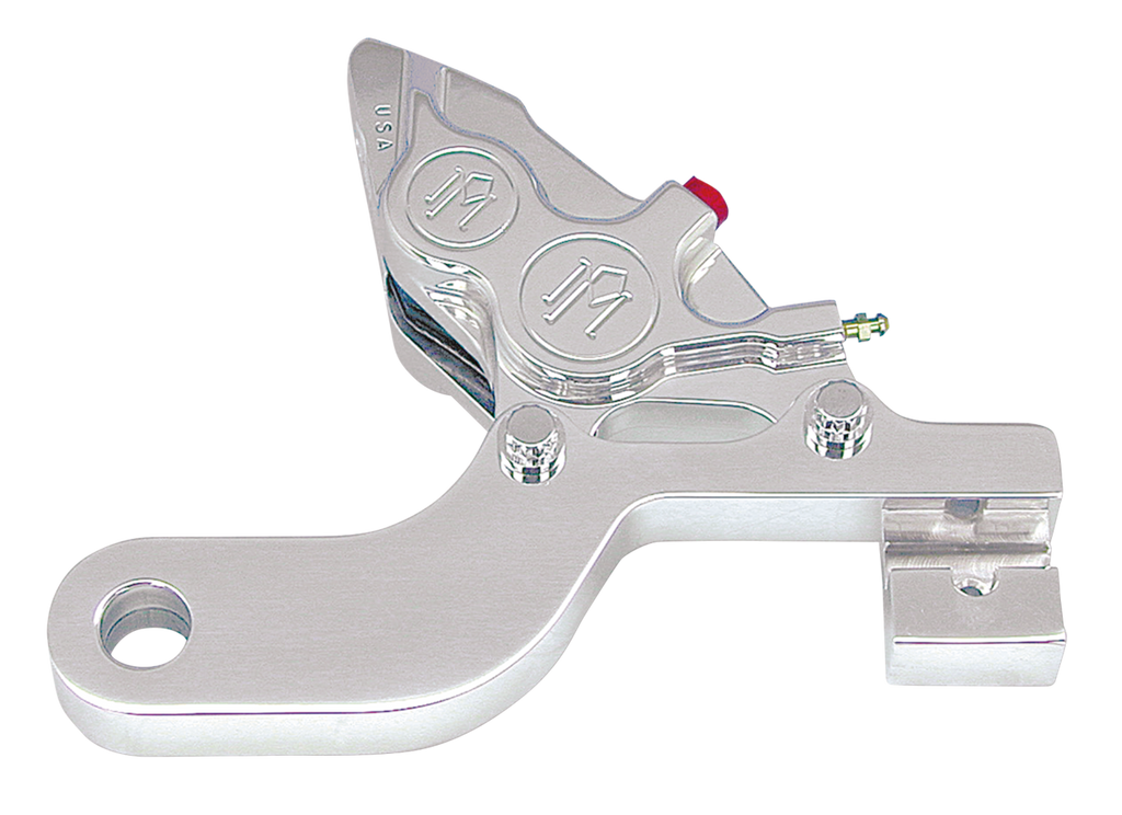 PM 4-PISTON DIFFERENTIAL BORE REAR CALIPER KITS FOR FLT & FLHT