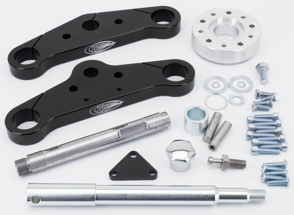 FAT PLATE REV"O"LUTION MID GLIDE KIT FOR FX, FXR, DYNA & SPORTSTER