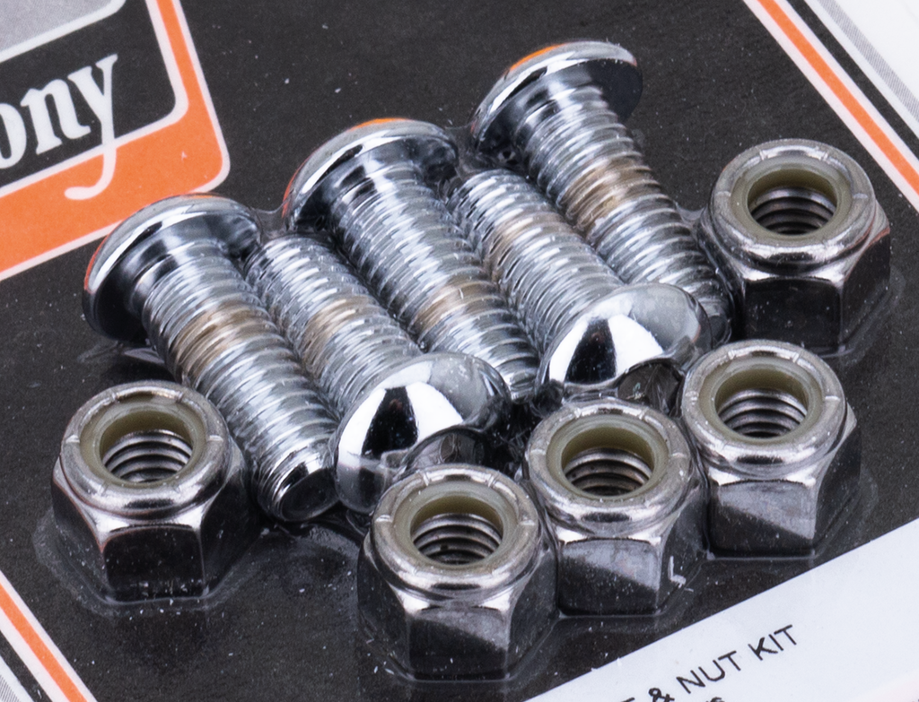 BRAKE ROTOR SCREWS & NUTS FOR SPORTSTER