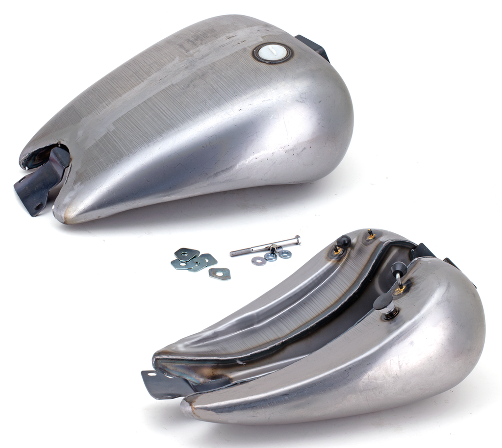 ONE PIECE STRETCHED SMOOTH TOP STEEL GAS TANK FOR FXR