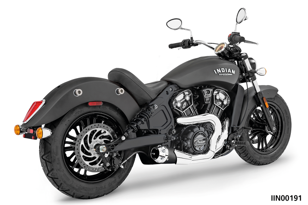 SHORTY 2-INTO-1 FOR INDIAN SCOUT