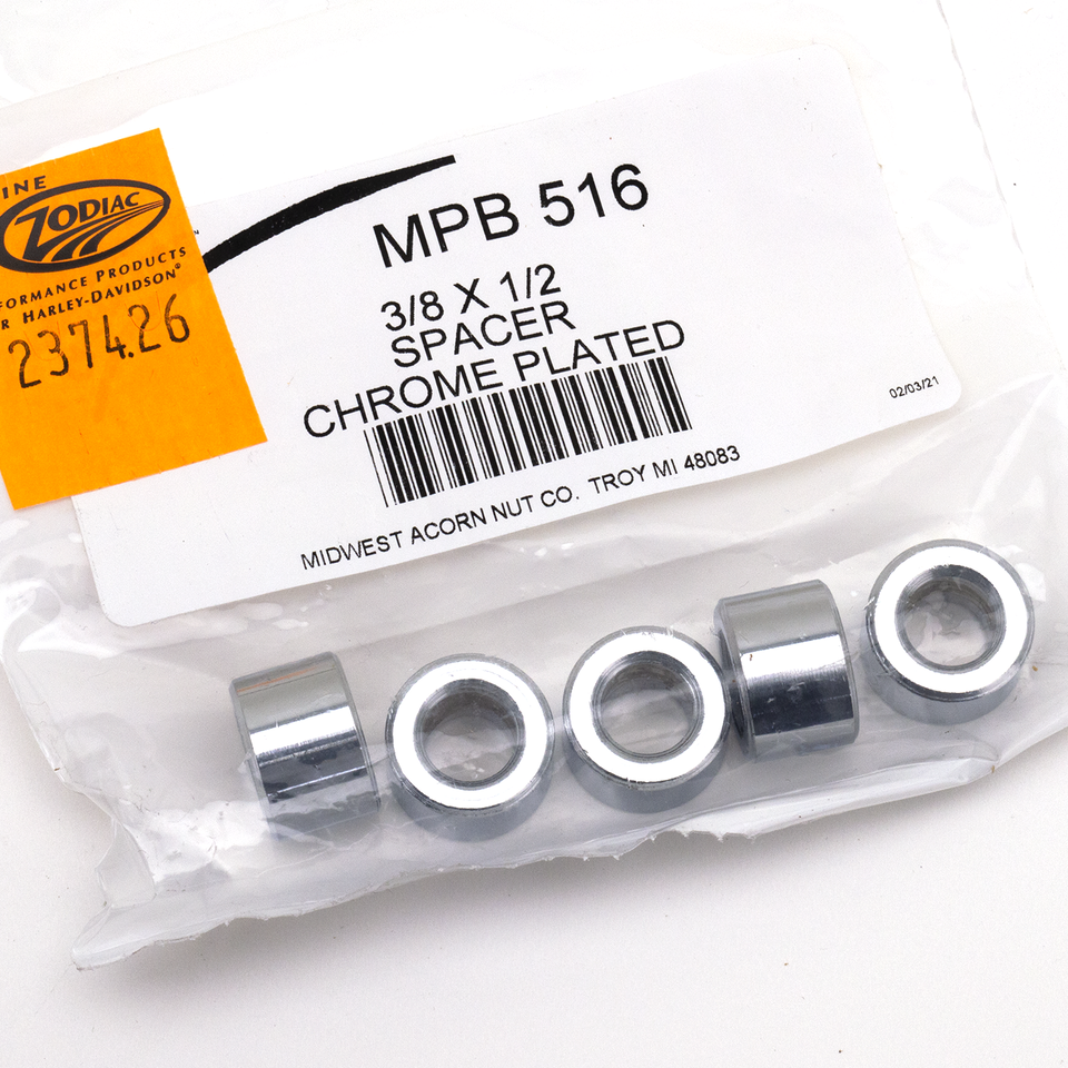 SHOW CHROME STEEL SPACERS ASSORTMENT